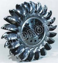 Coureur hydraulique de turbine de Pelton avec la commande numérique par ordinateur de forge usinant pour le projet principal élevé d'hydroélectricité