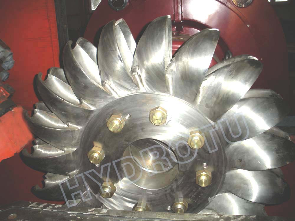 Coureur hydraulique de turbine de Pelton avec la commande numérique par ordinateur de forge usinant pour le projet principal élevé d'hydroélectricité