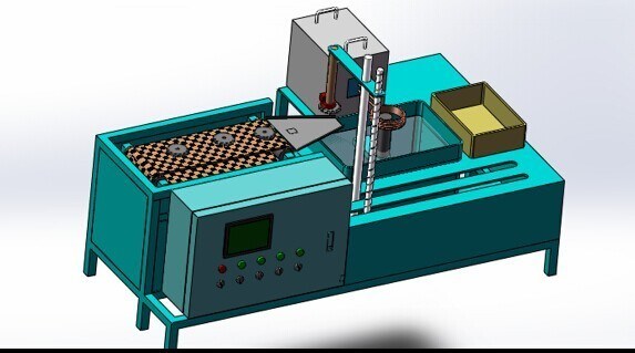 Équipement d'outil de durcissement d'induction de la FCC 100KW 10-50khz de la CE avec le contrôle de PLC